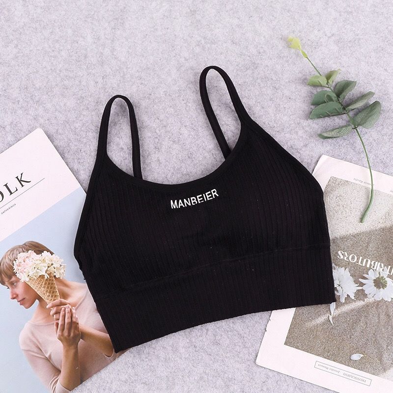 New Sports Bra For Women Gym Sexy Crop Top Bra Women Cotton Underwear Soft Comf image 5