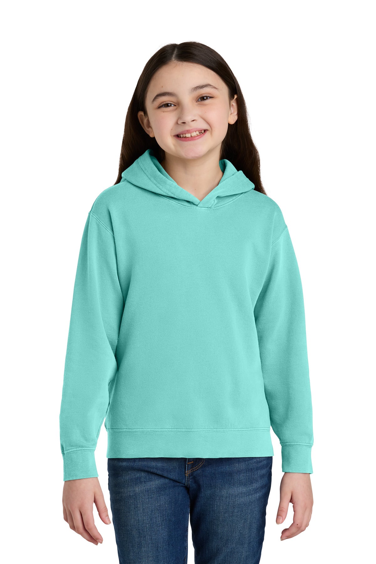 سويت شيرت Comfort Colors® Youth خفيف الوزن بغطاء رأس 1467Y