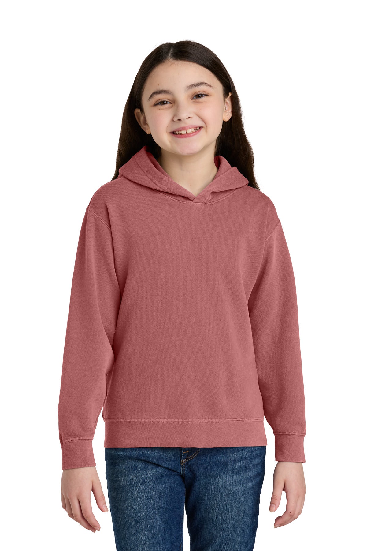 سويت شيرت Comfort Colors® Youth خفيف الوزن بغطاء رأس 1467Y