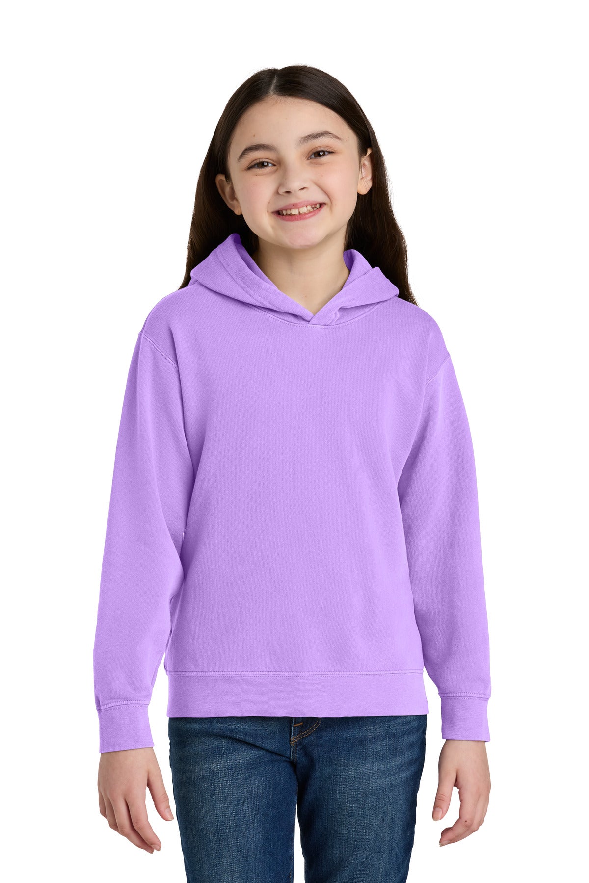 سويت شيرت Comfort Colors® Youth خفيف الوزن بغطاء رأس 1467Y