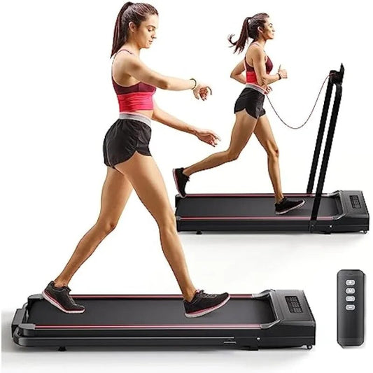 Freepi Treadmill-Under Desk Treadmill-2 in 1 Folding Treadmill-Walking pad-Trea image 0