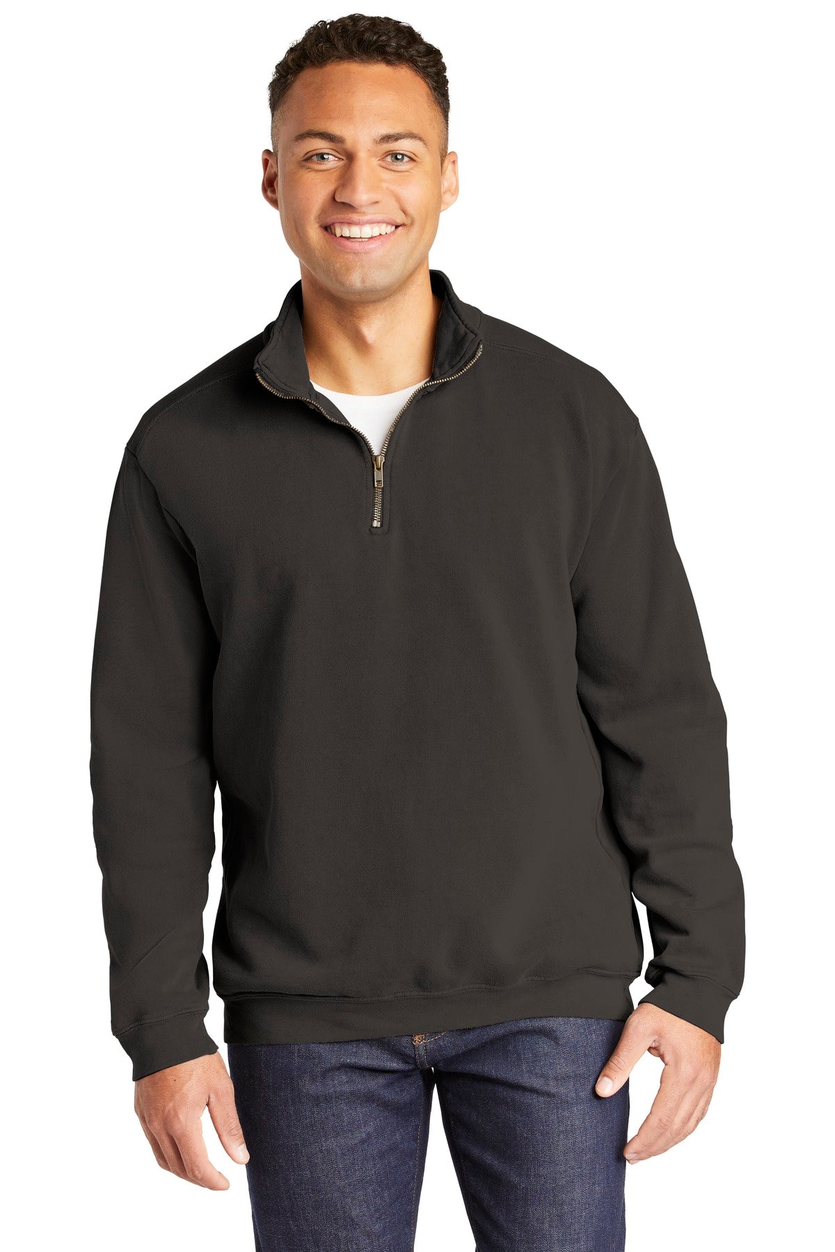 COMFORT COLORS Â® Ring Spun 1/4-Zip Sweatshirt. 1580