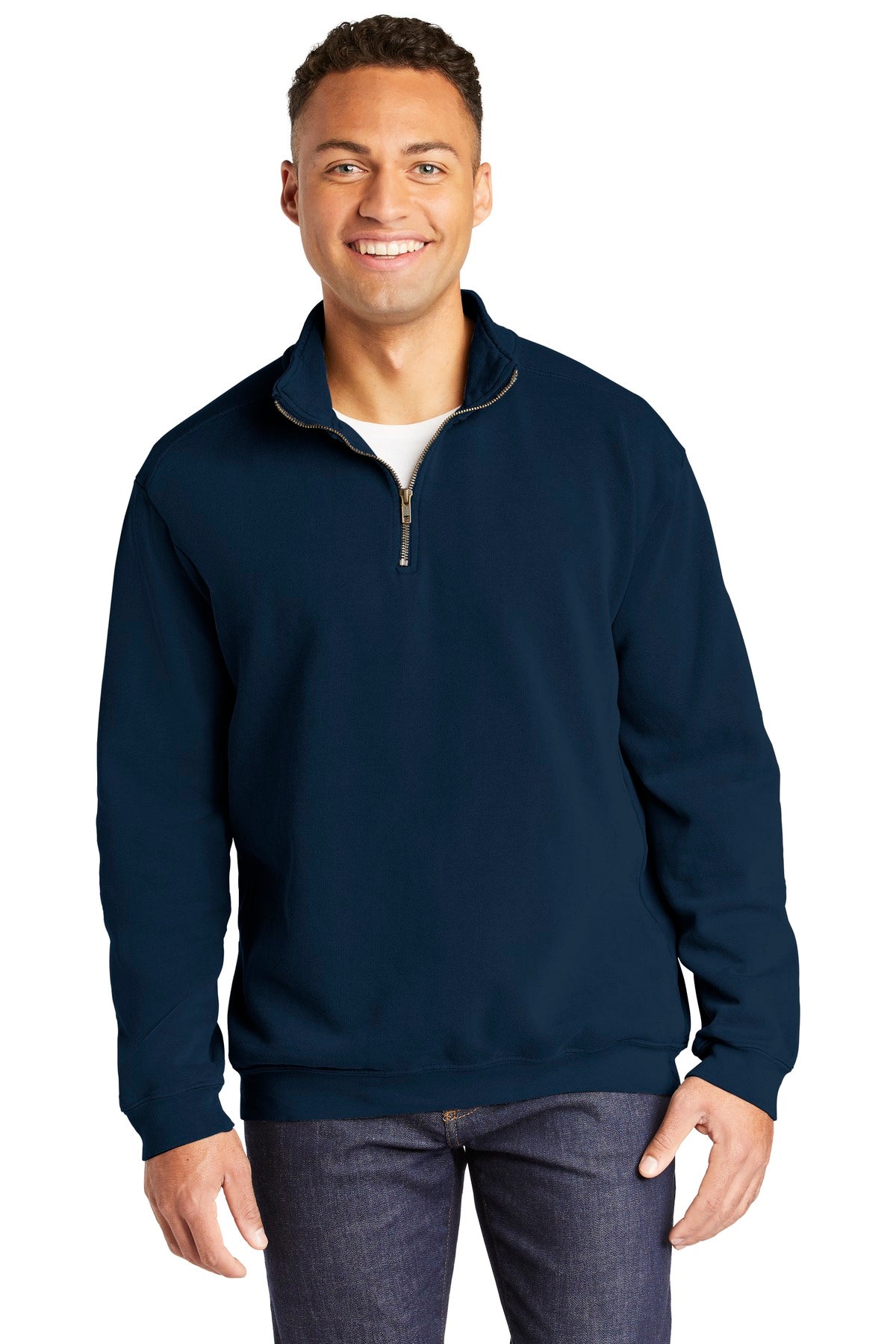 COMFORT COLORS Â® Ring Spun 1/4-Zip Sweatshirt. 1580