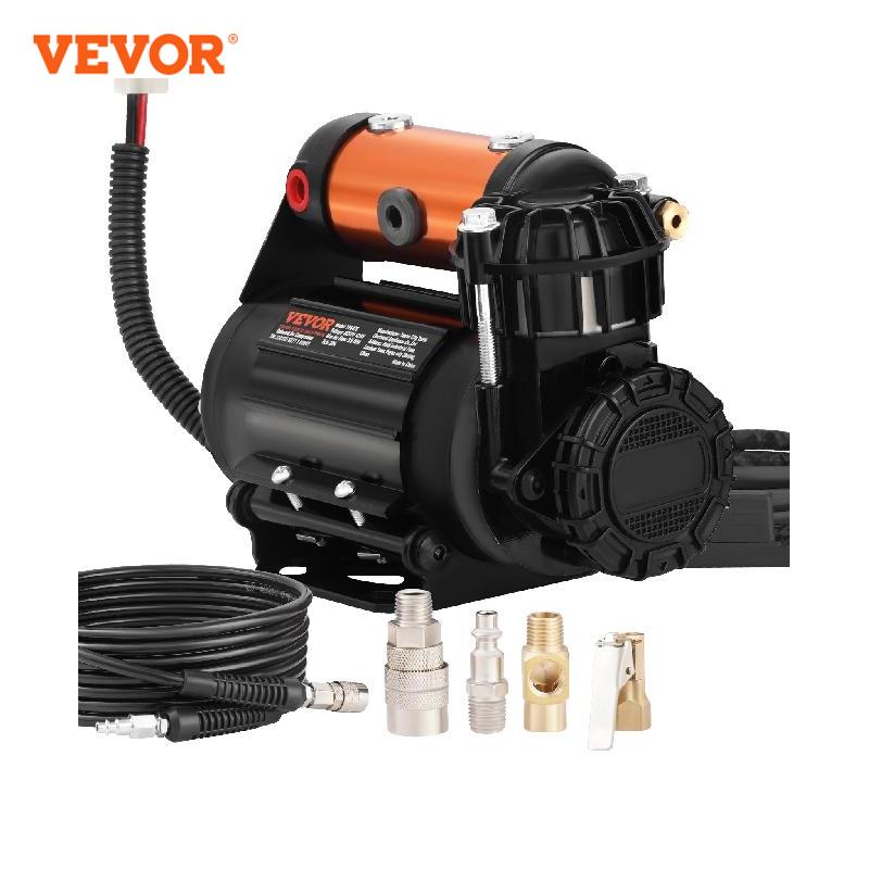 VEVOR Car Air Compressor Portable Tire Inflator Heavy Duty 3.5CFM Air Pump Kit image 1