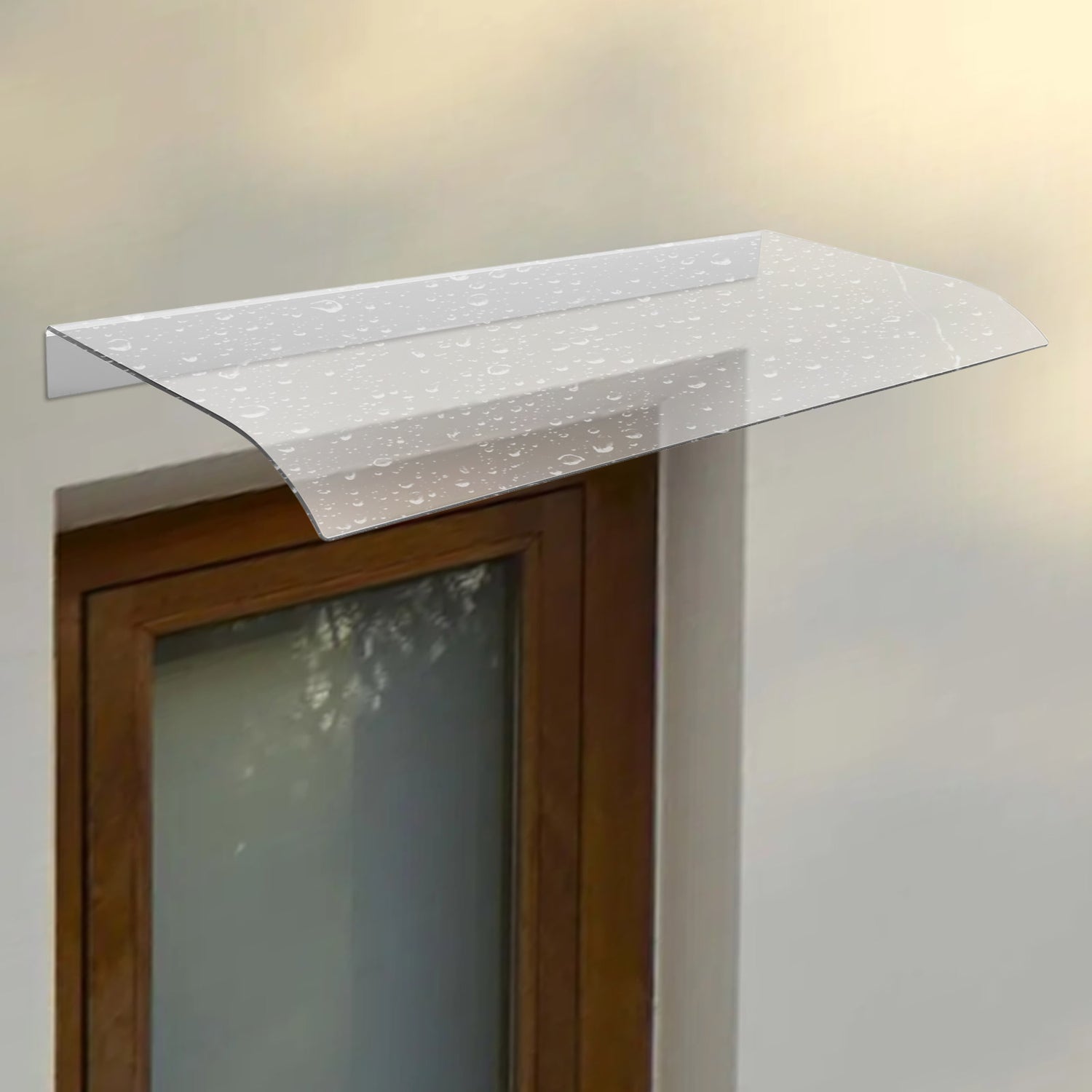 wning Canopy UV Rain Snow Protection for Front Door Porch Patio Roof Rain Shelt image 0
