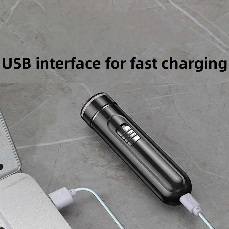 Compact & Convenient Electric Razor for Men - USB Rechargeable, Wet & Dry, Easy image 6