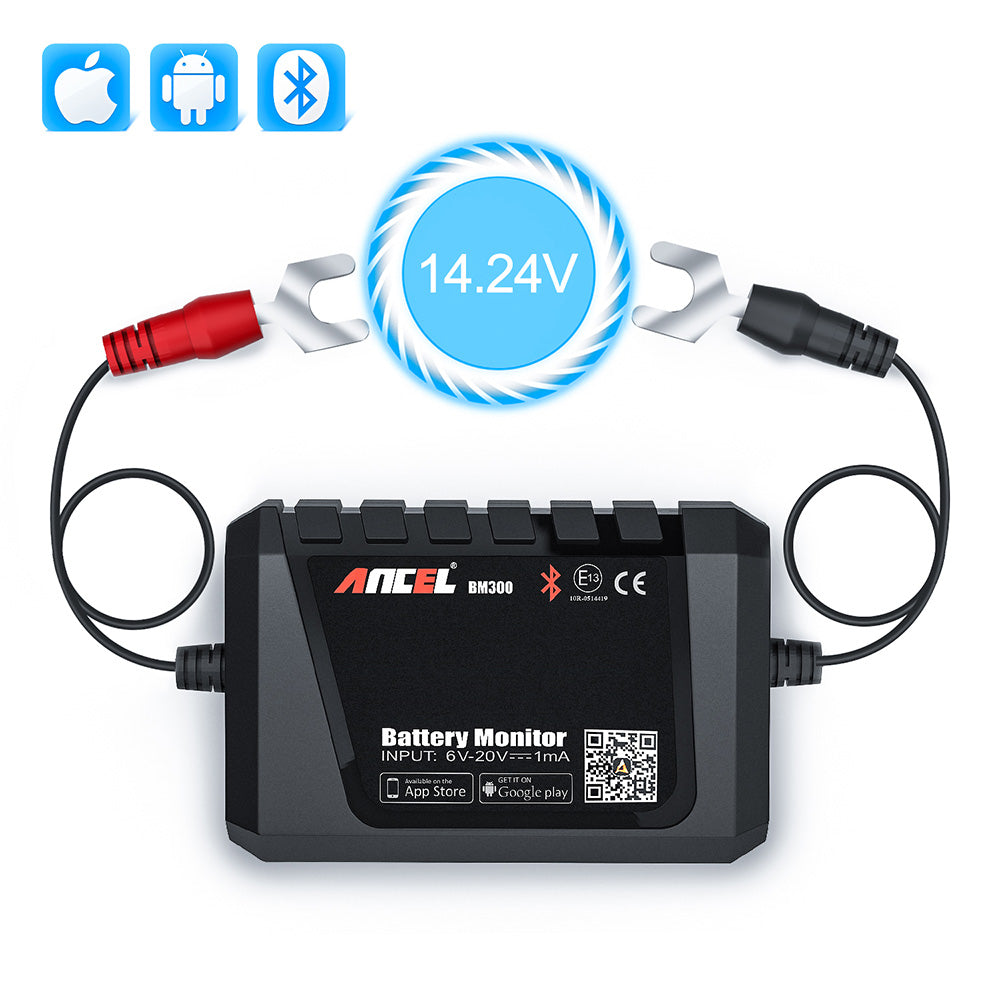 ANCEL BM300 Car Battery Tester Auto 12V Car Battery Analyzer Android IOS Circui image 1