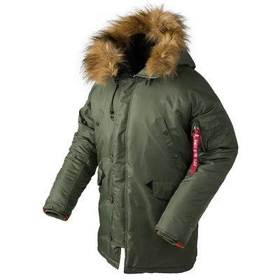 2024 Winter N3B puffer men long ÃÅ¡Ã‘Æ’Ã‘â‚¬Ã‘â€šÃÂºÃÂ° ÃÂ°ÃÂ»Ã‘ÂÃ‘ÂÃÂºÃÂ° coat militar
