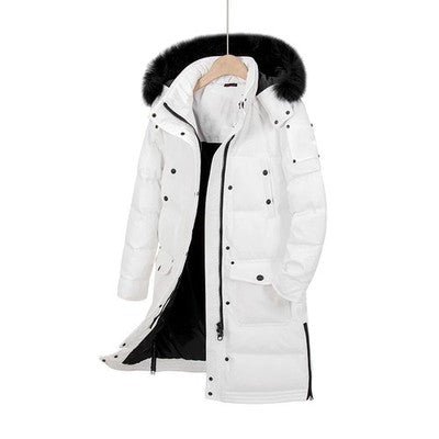YAJIANUO Custom White Womens Winter Coats Plus Size Mujeres Invierno A