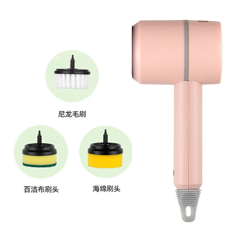 Dishwashing Brush Electric Cleaning Brush Automatic Wireless USB Rechargeable P image 2