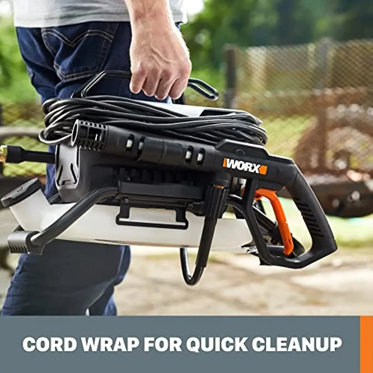 Worx 13 Amp Electric Pressure Washer 1800 PSI with 3 Nozzles - WG605 image 3