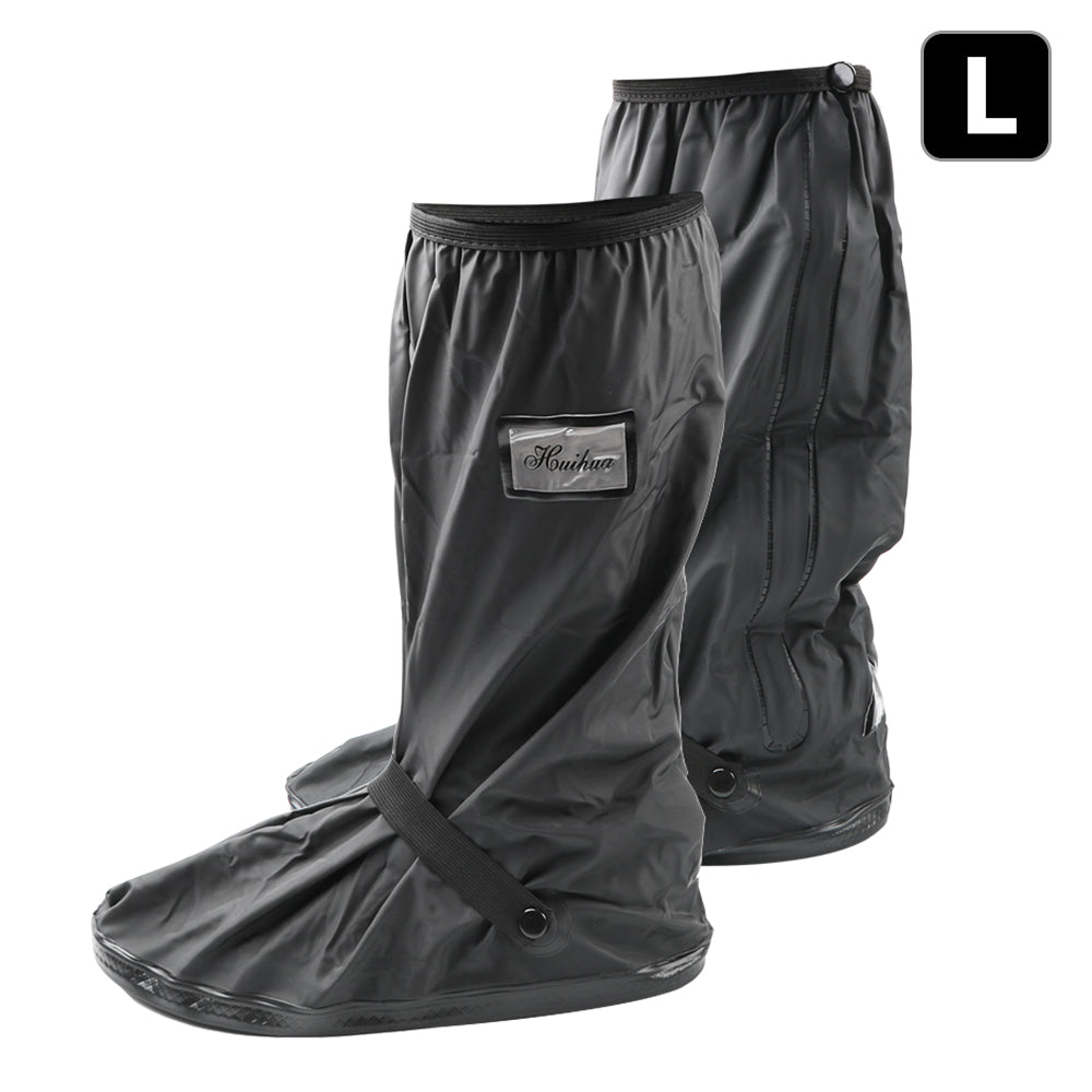 Reusable Motorcycle Scooter Dirt Bike Rain Shoes Cover Non-Slip Boot Covers Uni image 5