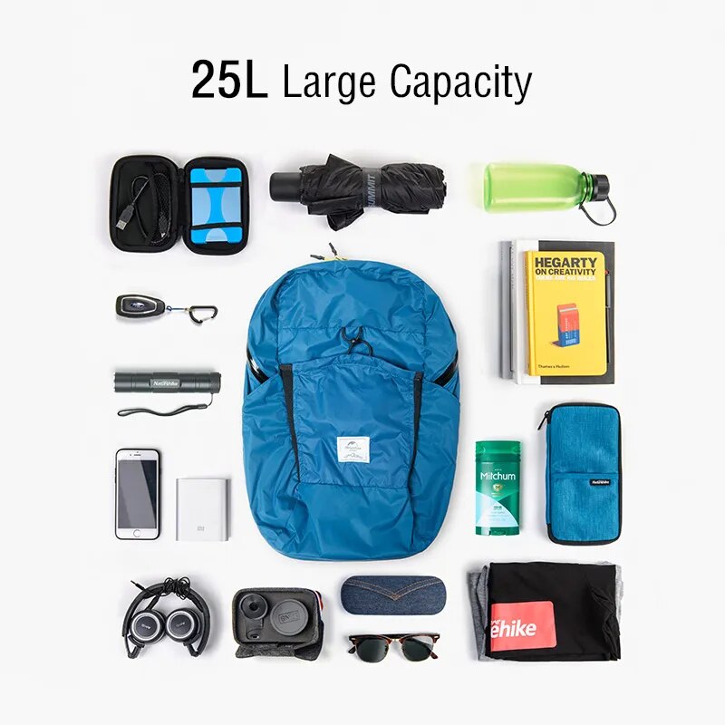 Naturehike Backpack Ultralight 22L Capacity Waterproof Woman Bag Outdoor Climbi image 9
