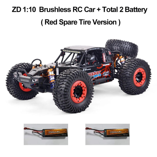 80km/h ZD Racing DBX 10 1/10 4WD RC Car 2.4G Remote Control Car Brushless Motor image 0