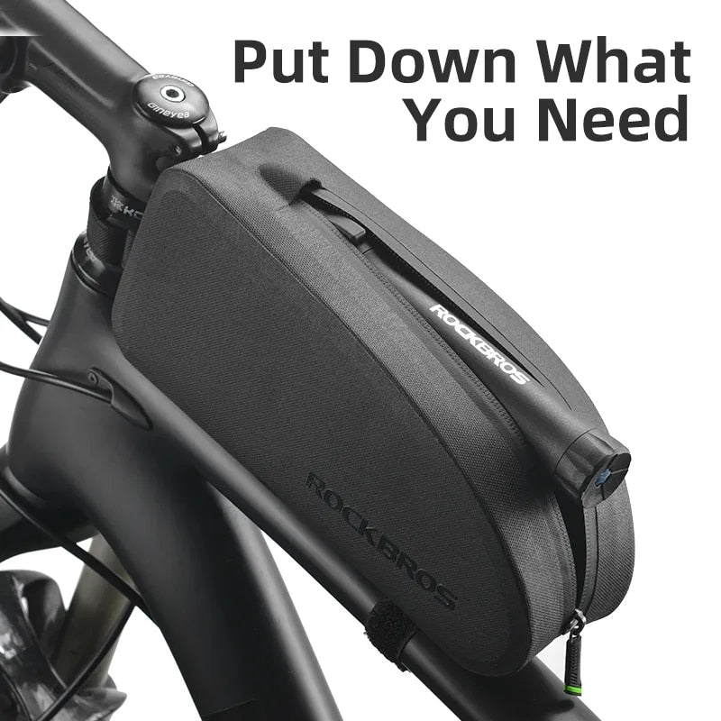 ROCKBROS Bicycle Bag Waterproof Cycling Top Front Tube Frame Bag Large Capacity image 12