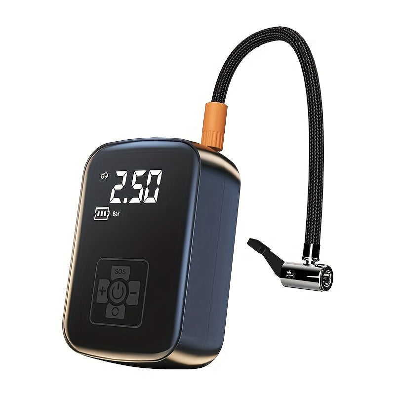 Car-mounted Wireless Air Pump Car Portable Air Pump Electric Car Uses Tire Pump image 0