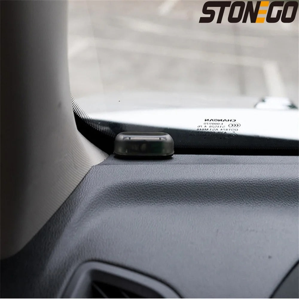 1PC/2PCS Solar Car Anti-Theft Flashing LED Warning Light, Ultra-Bright Simulate image 9