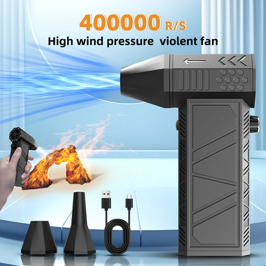 130000RPM Mini Turbo Jet Fan Electric Air Duster Adjustable wind speed Turbo Vi image 0