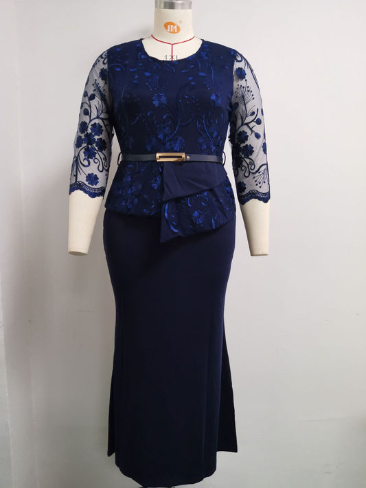 Plus Size Turkey Style African Party Evening Wedding Dresses For Women image 0