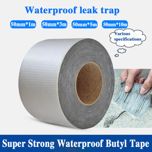 Waterproof Tape High Temperature Resistance Aluminum Foil Thicken Butyl Tape Wa image 0