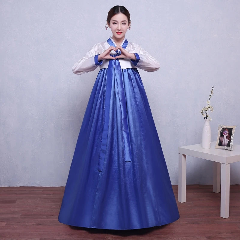 Women Hanbok Dress Korean Fashion Ancient Costumes Traditional Party Asian Pala image 3