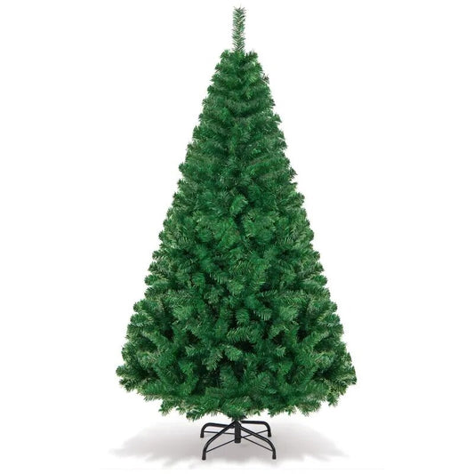 Vebreda 6ft Premium Christmas Tree, Pine Hinged Artificial Holiday Tree W/ 1000 image 0