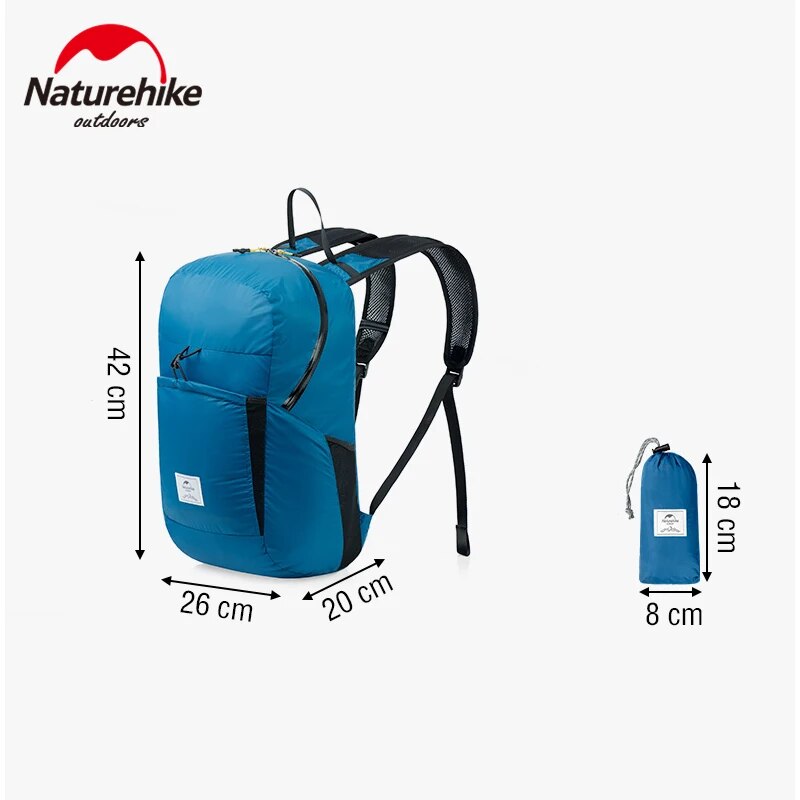 Naturehike Backpack Ultralight 22L Capacity Waterproof Woman Bag Outdoor Climbi image 11
