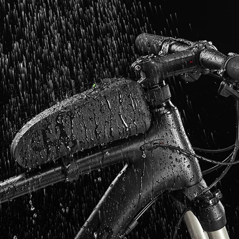 ROCKBROS Bicycle Bag Waterproof Cycling Top Front Tube Frame Bag Large Capacity image 11