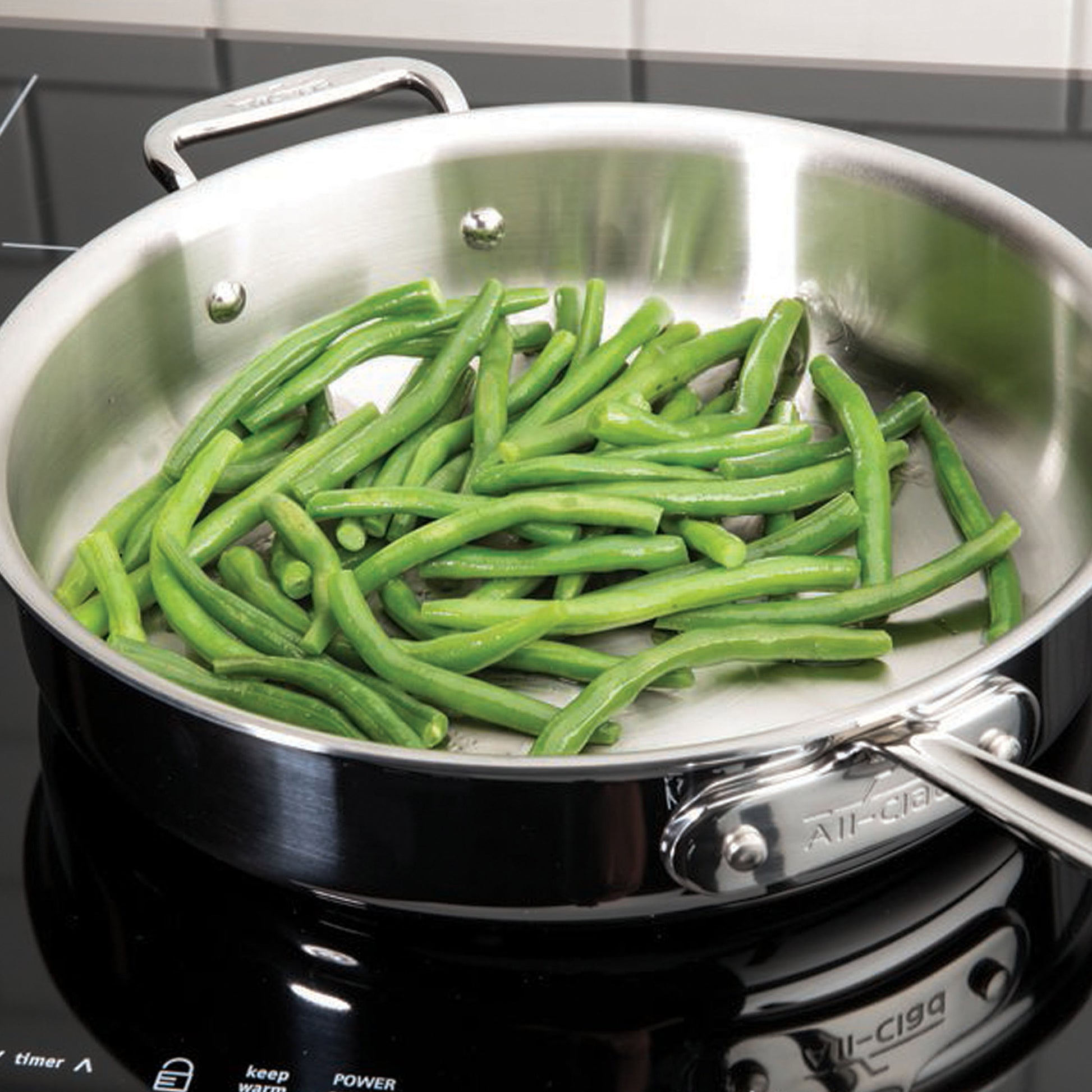 All-Clad d3 12-Piece Stainless Steel Cookware Set image 3