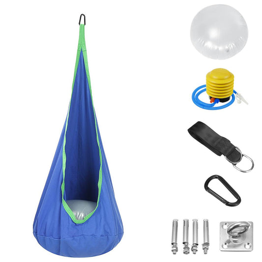 ds Pod Swing Seat Hammock Chair Kids Hanging Hammock for Playing Resting image 0