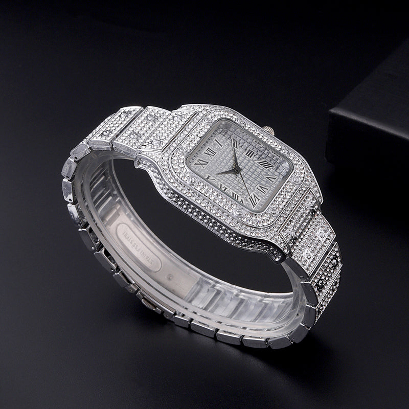 Fashion Mens Dainty Stainless Steel Watches Luxury Silver Quartz Wristwatch Men image 5
