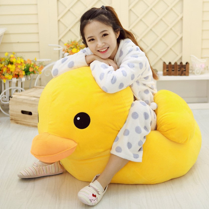 Big Yellow Duck Mini Plush Dolls Toy Cute Soft Cartoon Stuffed Animal Toys Birt image 4