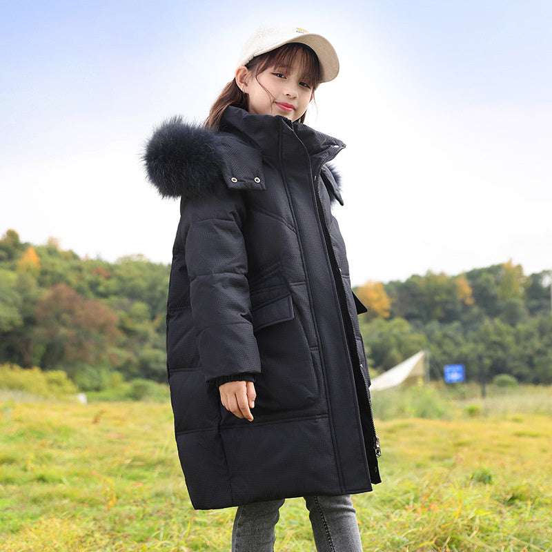 2024 Winter warm Down jacket kids toddler girl clothes Girls clothing Thicken P image 5