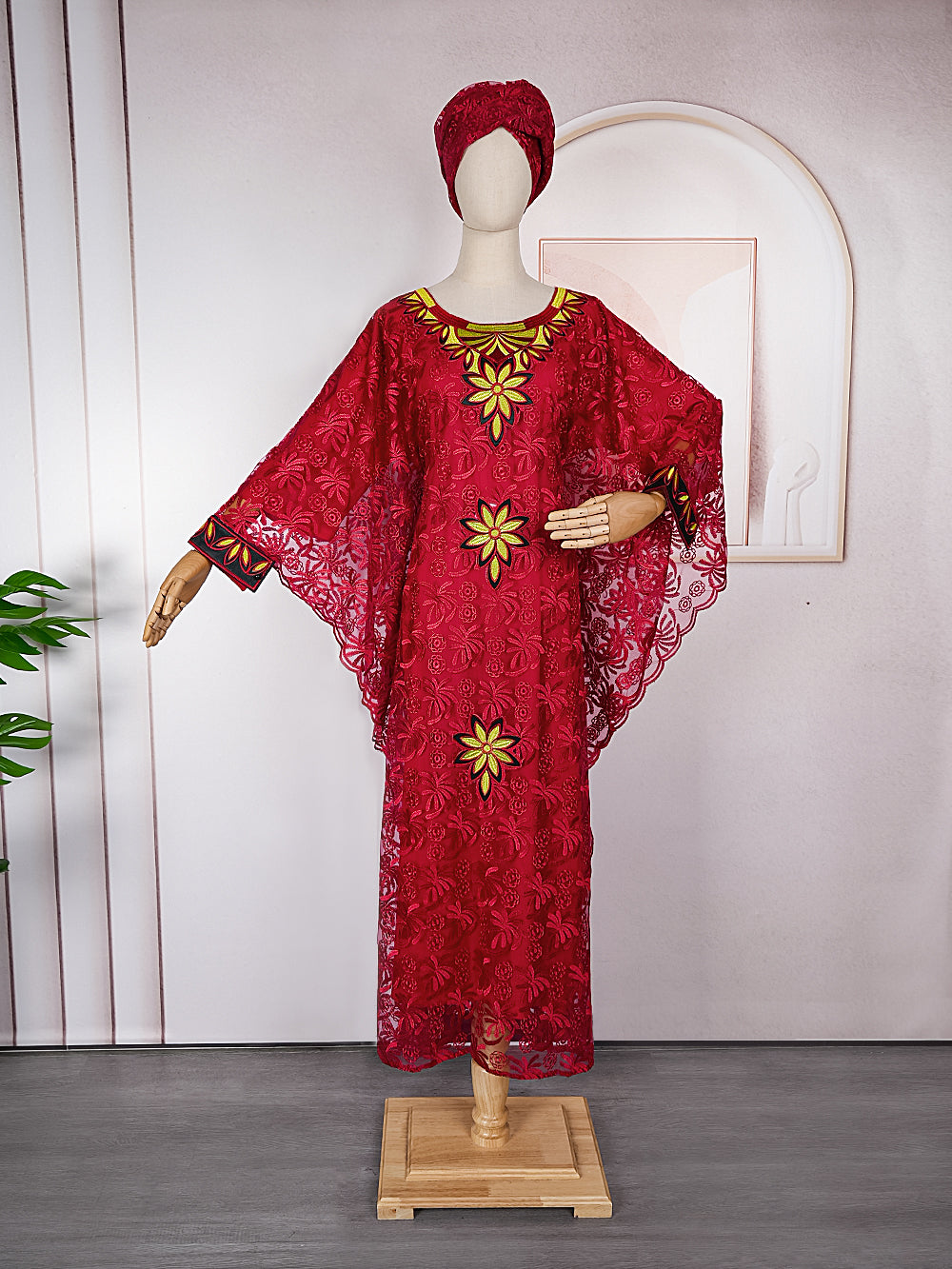 Plus Size African Clothes for Women 2024 New Dashiki Ankara Embroidery Bazin Ri image 5