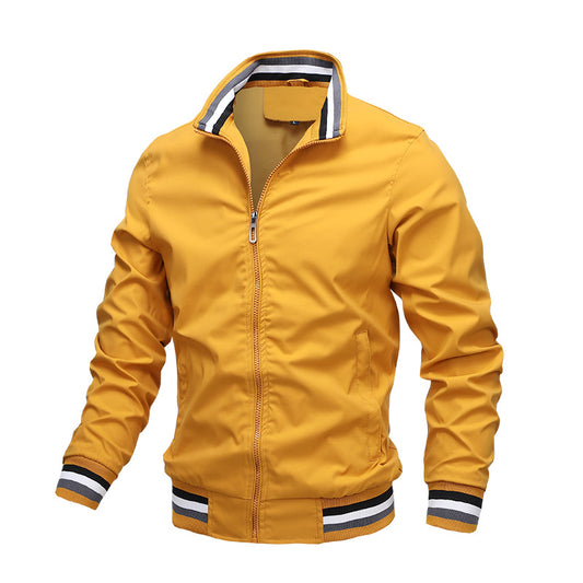 Fashion Men's Windbreak Bomber Jacket Spring Summer Man Casual Outdoors Portswe image 0