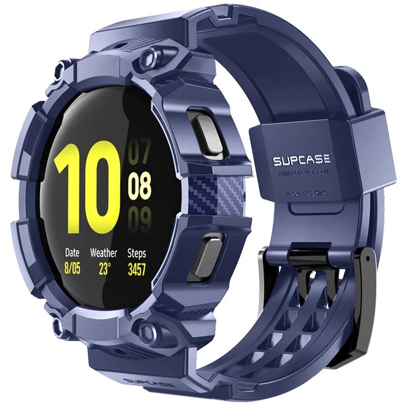 For Samsung Galaxy Watch 4 Case (44mm) SUPCASE UB Pro Rugged Protective Cover w image 1
