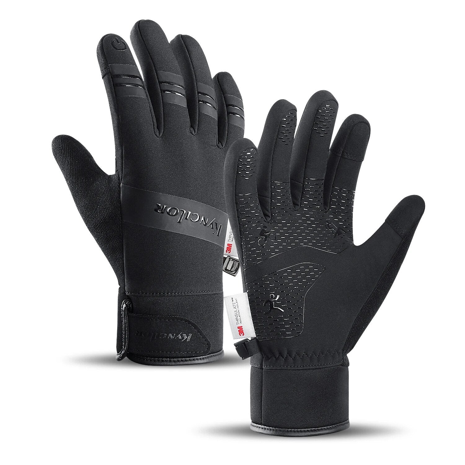 Winter Men Women Gloves Touch Cold Waterproof Male Outdoor Sports Warm Motorcyc image 4