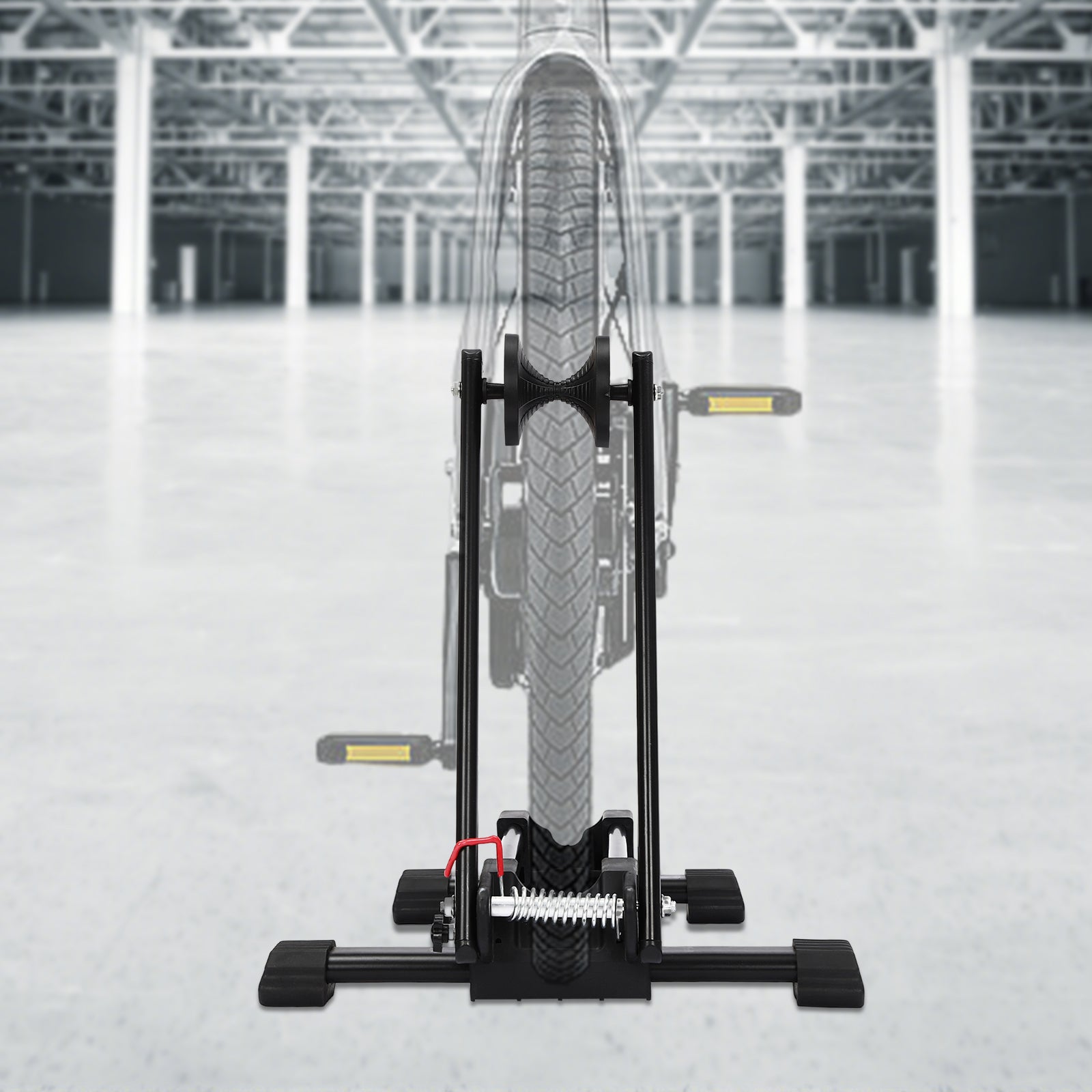 Bike Floor Parking Rack for Kinds of Bicycles and Mountain Bikes Load Bearing C image 6