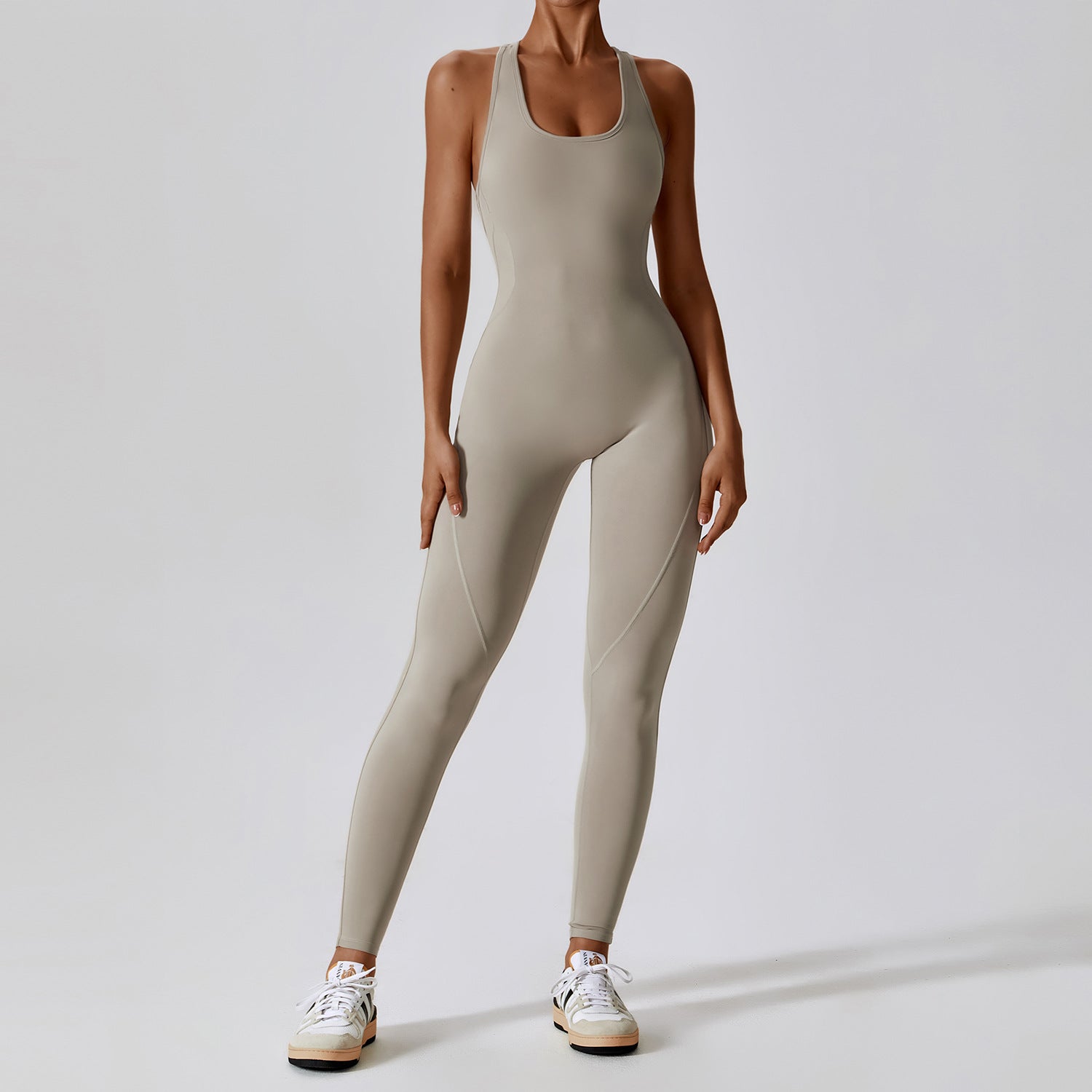 Yoga Jumpsuit Fitness Sports Overalls Gym Clothing Set Yoga Wear Pilates Workou image 0