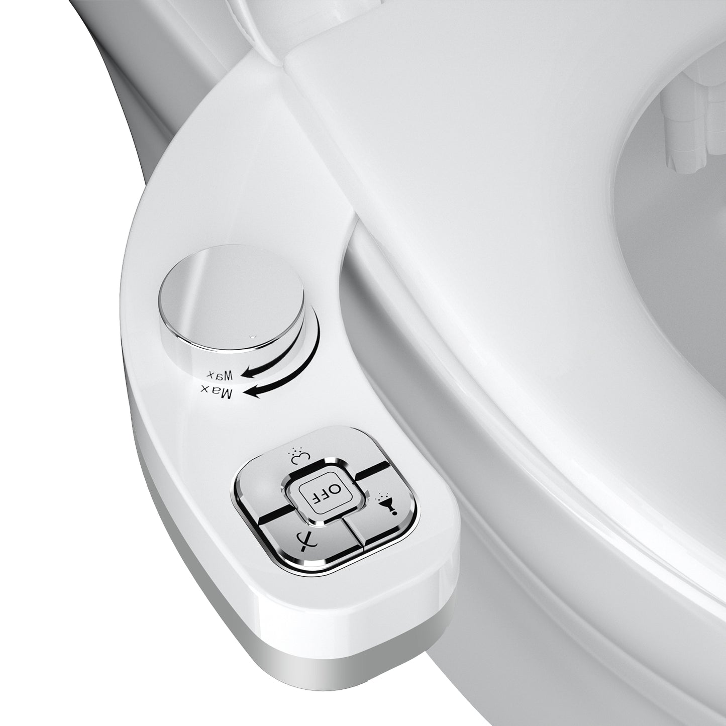 SAMODRA Button Bidet - Non-ElectricSelf  Cleaning Dual Nozzle (Frontal and Rear image 1