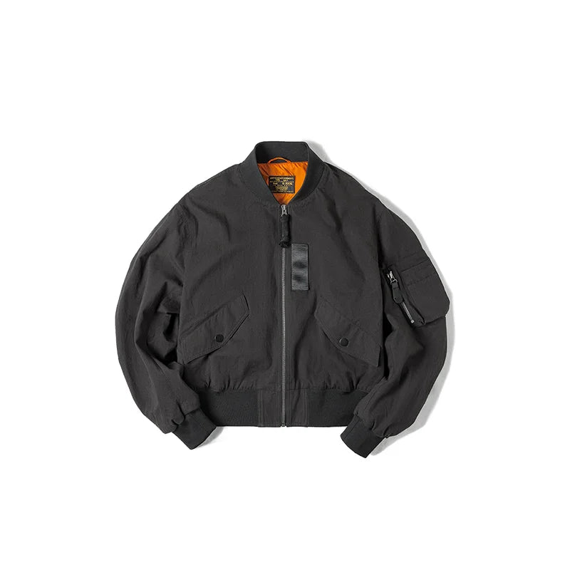 Maden Women’s Bomber Jacket MA1 Winter Fashion Streetwear Retro Varsity Jacket image 1