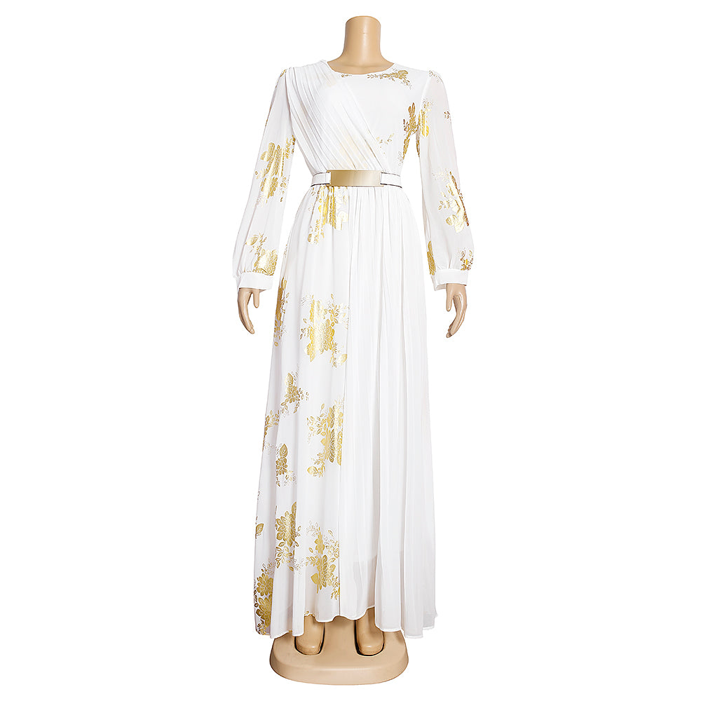 MD African Dresses For Women 2023 New Elegant Wedding Party Evening Gown Dashik image 1