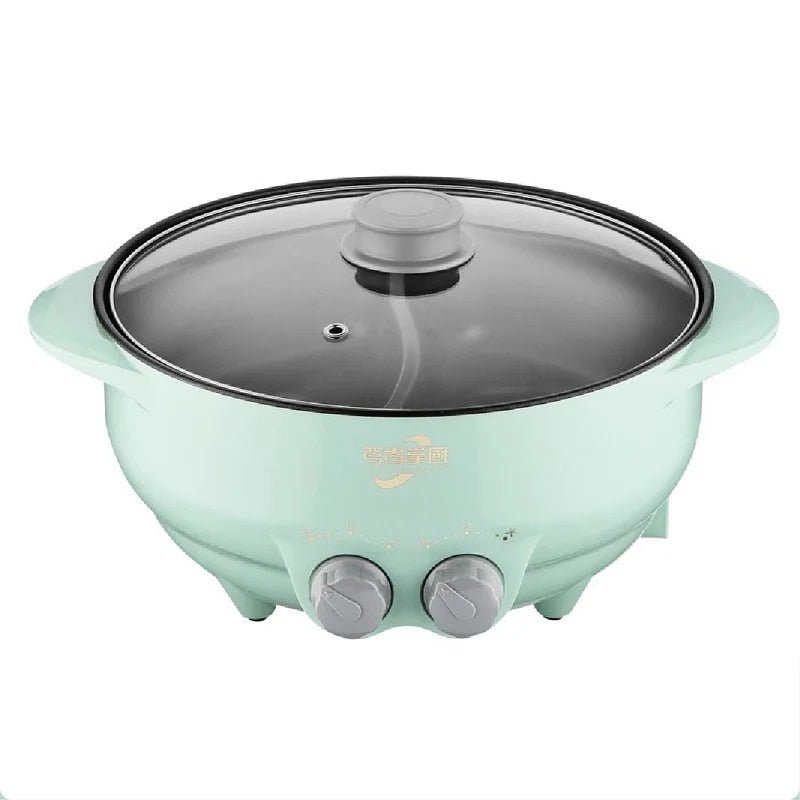 6L Yuanyang Electric Hot Pot Home Multi-function All-In-One Electric Cooking Po image 1