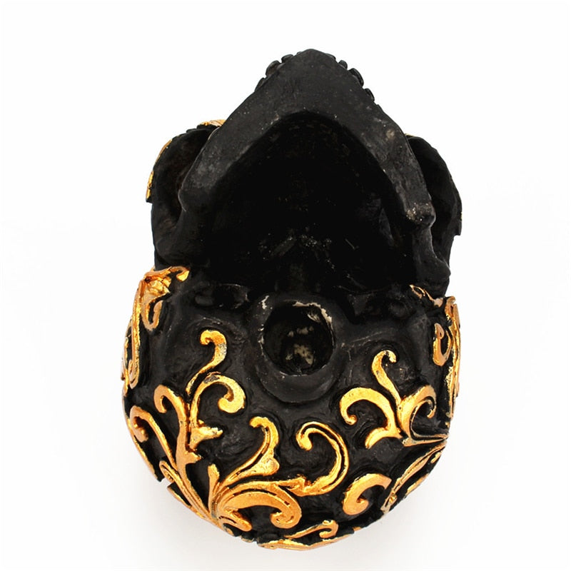Resin Craft Golden Pearl Sculptures Garden Statues Personality Art Carving Stat image 5