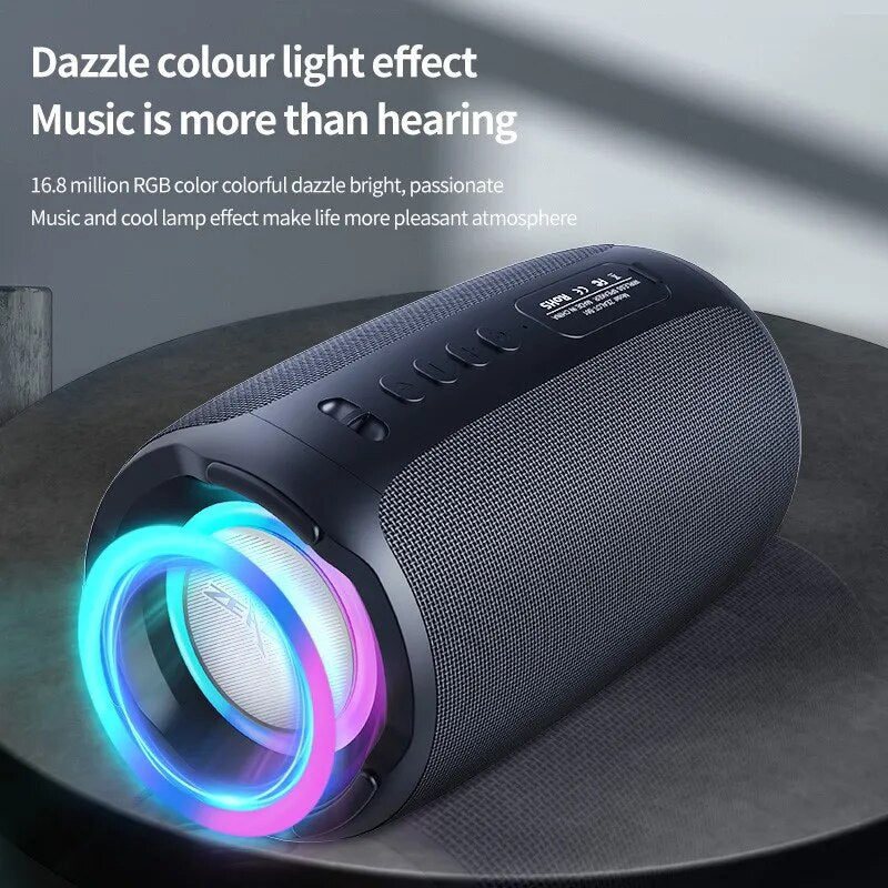 ZEALOT S61 Portable Bluetooth Speaker Double Diaphragm Wireless Subwoofer Water image 7