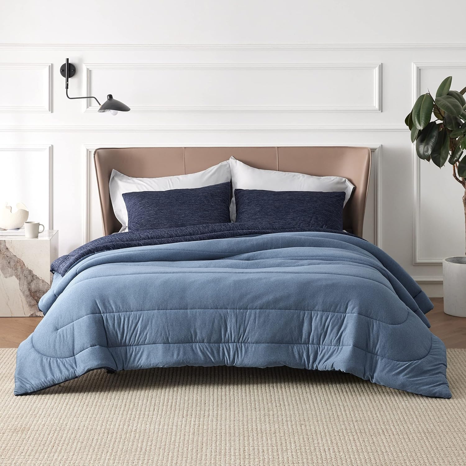Bedsure Comforter Set - Cooling and Warm Bed Set, Reversible All Season Cooling image 11