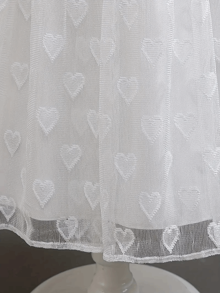 Girls Party Dresses Summer Luxury Elegant Bow Princess Dress Kids Baptism Lace  image 5