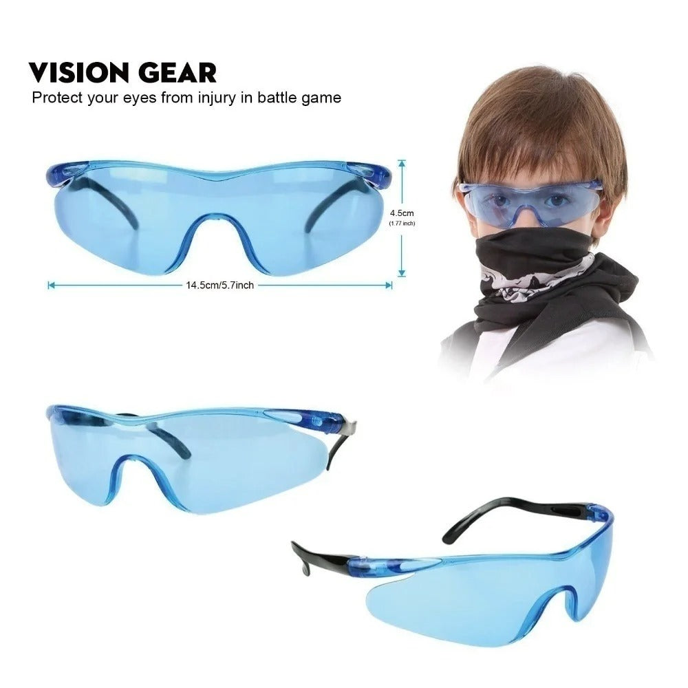 Children Kids Tactical Outdoor Vest Holder Kit Game Guns Accessories Toys for N image 2