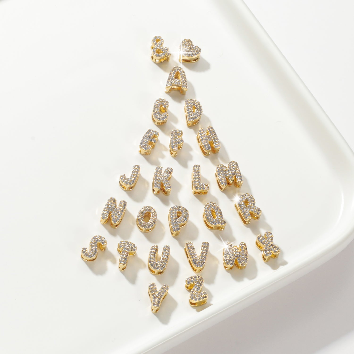 New Personalized Puff Name Pendant 18k Gold Plated Jewelry 3D Bubble Customize image 7