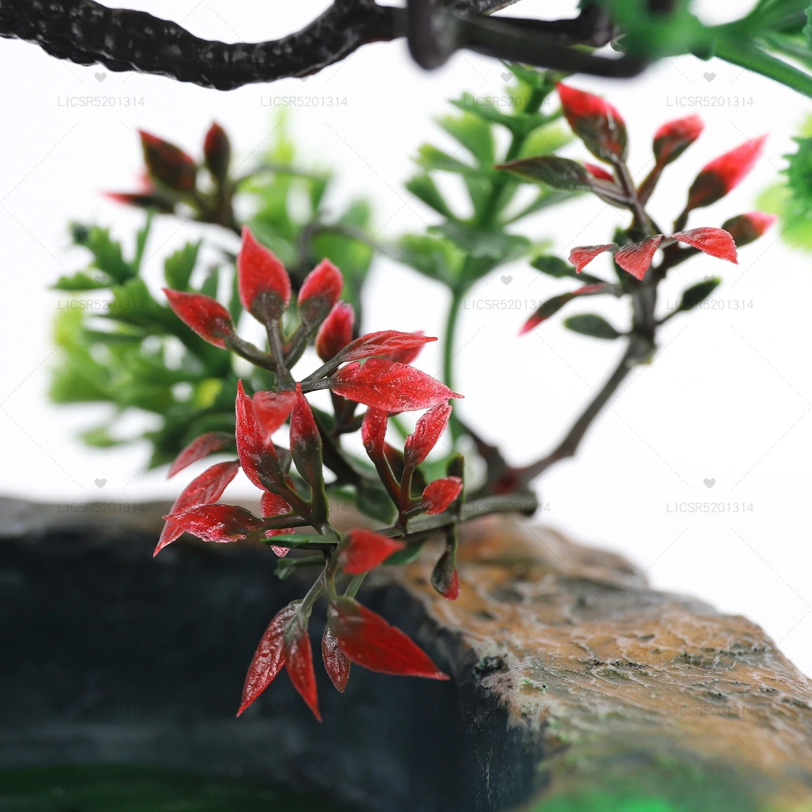 Indoor Fountain Waterfall Table Fountain Decoration Water Feature with Colour C image 6